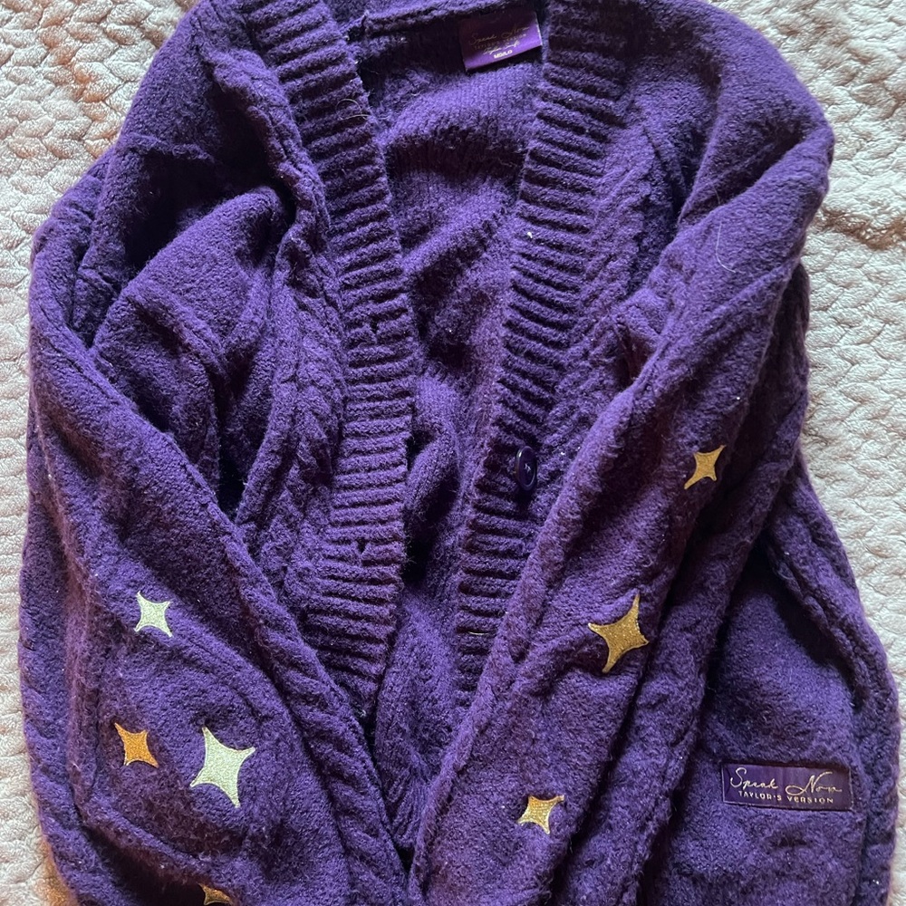 Taylor Swift official speak now cardigan
